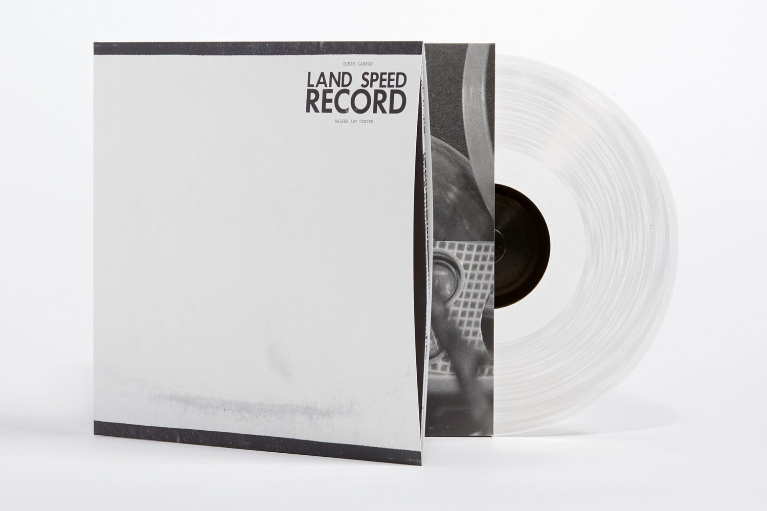 Chris Larson: Land Speed Record Limited Edition Clear Vinyl with Signed  Print