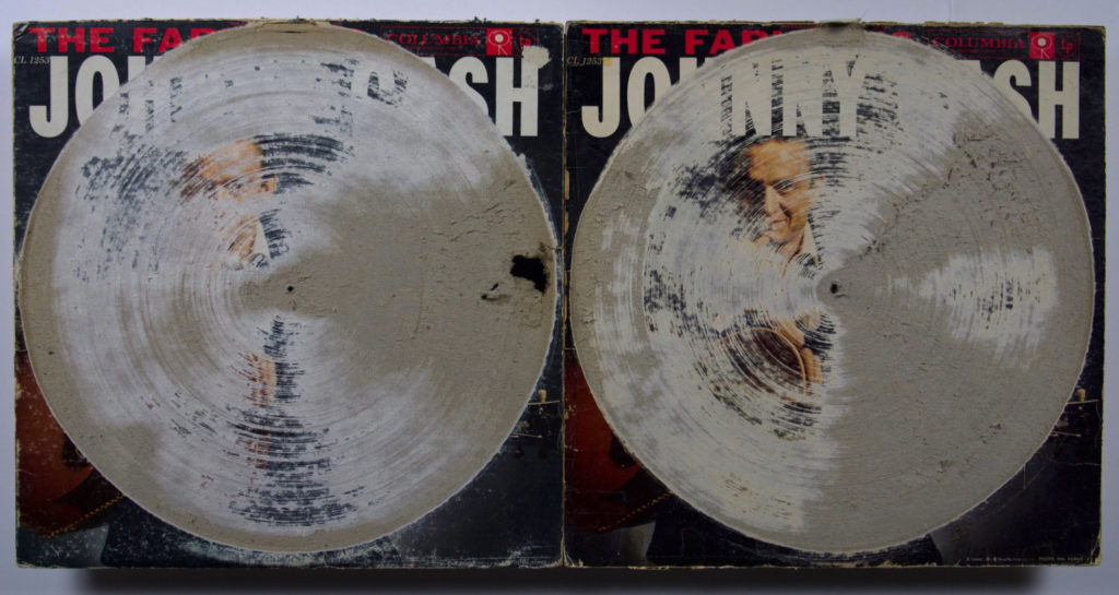 Cry, Cry, Cry - Johnny Cash, 12.5 x 24.75 inches, LP covers